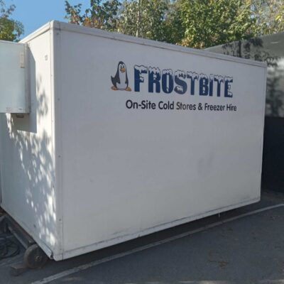 Frostbite Refrigeration trailer at a corporate garden party in the North West
