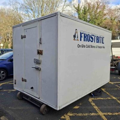 A Frostbite Refrigeration emergency unit deployed at a North West public facility to maintain essential service continuity.