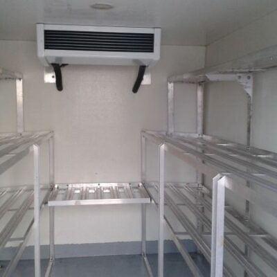 Clinical-grade mobile refrigeration unit for medical blood test storage North West diagnostic support.