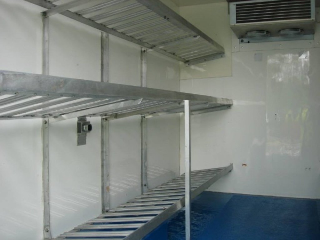 Frostbite Refrigeration high-performance walk-in freezer unit deployed for a food distribution warehouse in Crewe near the Basford West site